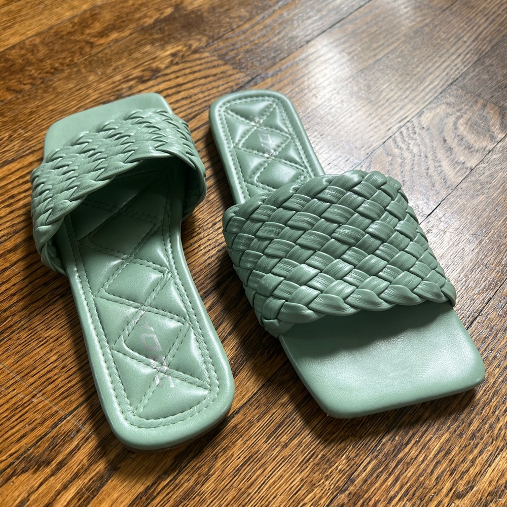 Square Toe Flats